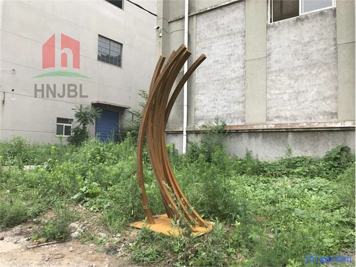 Άγαλμα Corten Steel (COR-TEN).