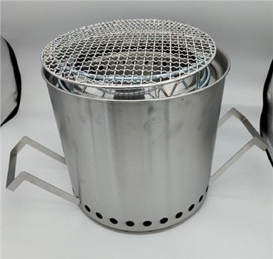 SOLO Smokeless 304 Ανοξείδωτη Σόμπα Με Γκριλ