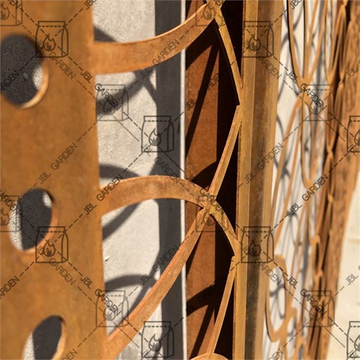 Steel Panel Screen For Garden