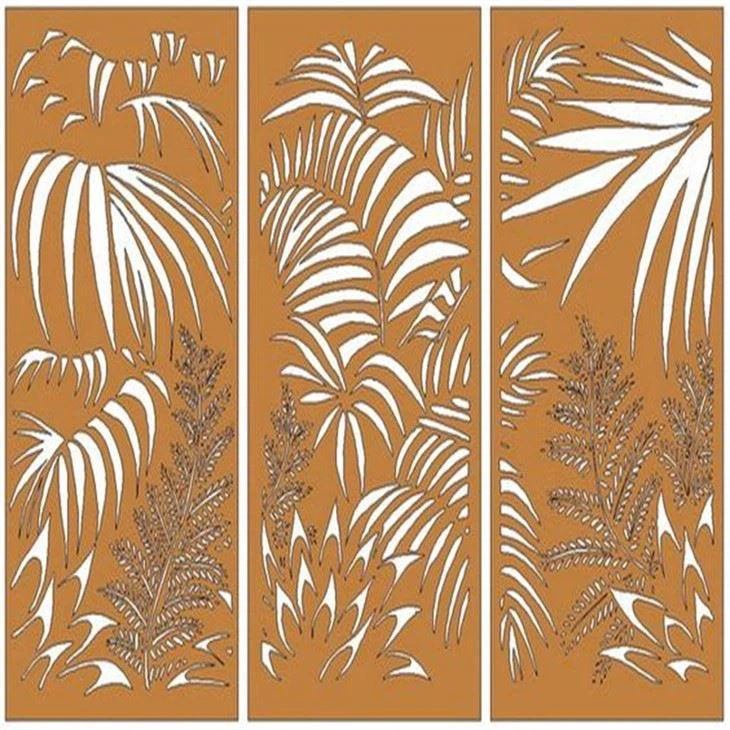 Πάνελ οθόνης Corten Steel