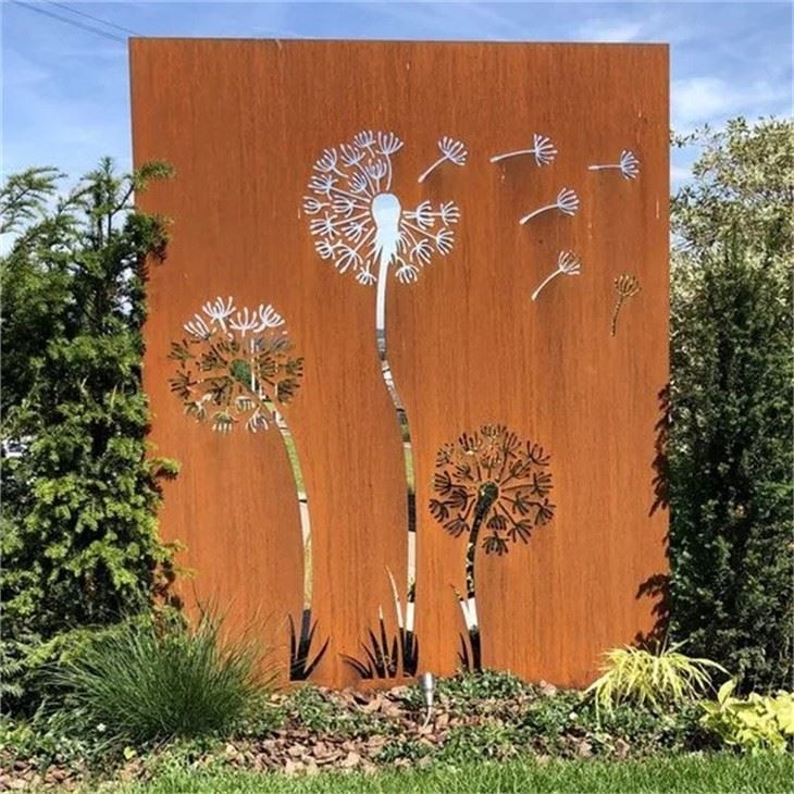 Garden Fence Metal Panels