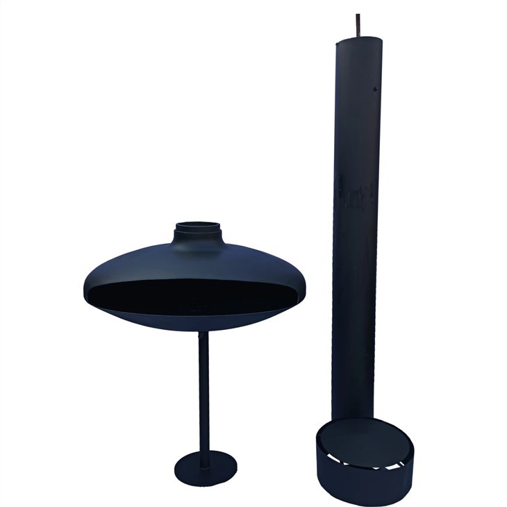 Hanging Metal Fireplace