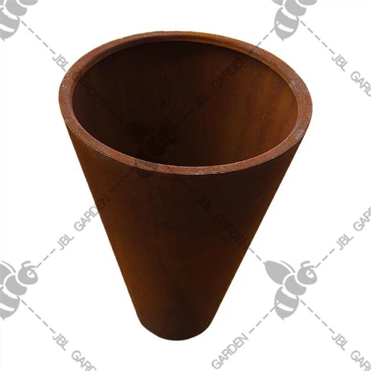 Long Steel Planter Box