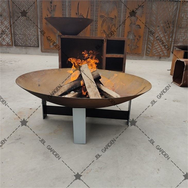 Metal Cast Iron Fire Pits Bowl