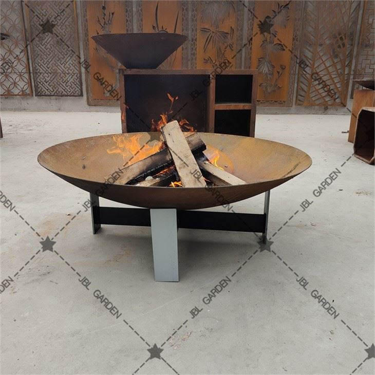 Metal Cast Iron Fire Pits Bowl