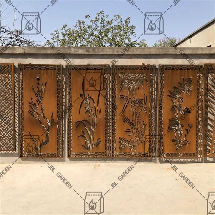 Πάνελ οθόνης Metal Corten