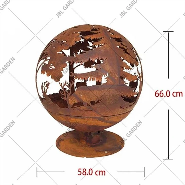 Metal Fire Pit Ball