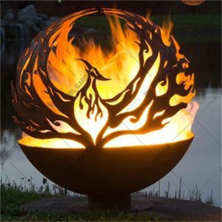 Metal Fire Pit Ball