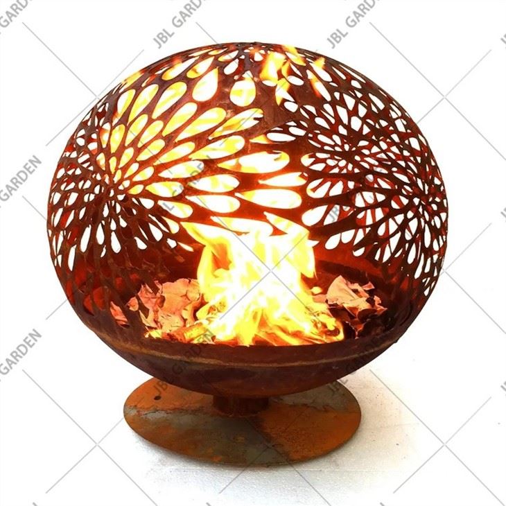 Metal Fire Pit Ball