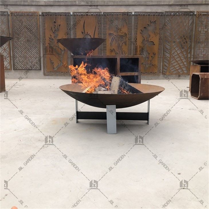 Outoor Decoration Corten Steel Fire Pit