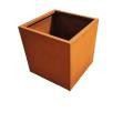 Pot And Stainless Steel Planter