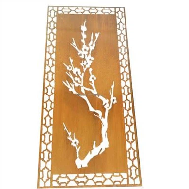 Μεταλλική οθόνη Corten