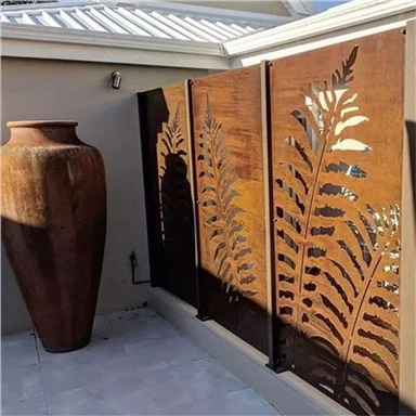 Πίνακες οθόνης Corten