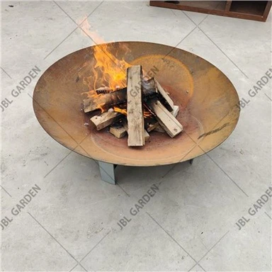 Corten Steel Fire Pit For Yard