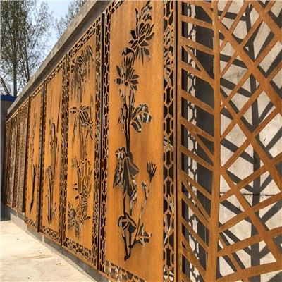 Διακοσμητικές σίτες κήπου Corten Steel