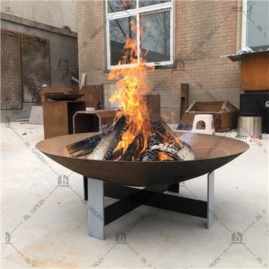 Μεταλλικό μπολ πυρός Corten Steel