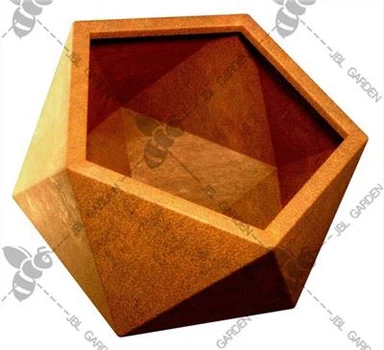 Γλάστρες φυτών Corten Steel