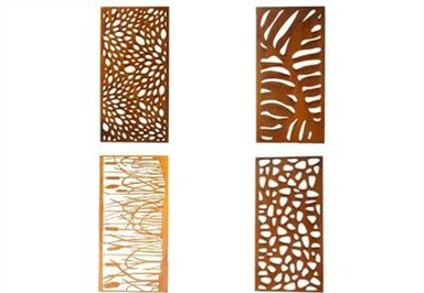 Διακοσμητική Σίτα 600 X 1200mm Rust Steel
