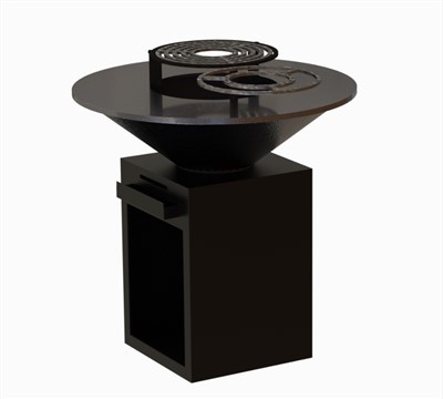 Μπάρμπεκιου πυροσβεστικής σανίδας