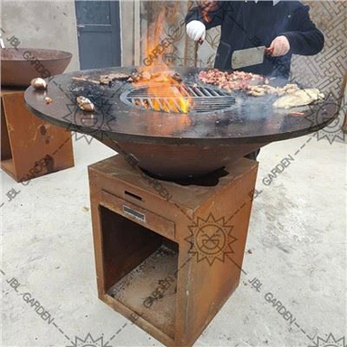 Κουζίνα Corten Steel BBQ
