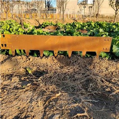 Landscape Edge Kit Rust Metal