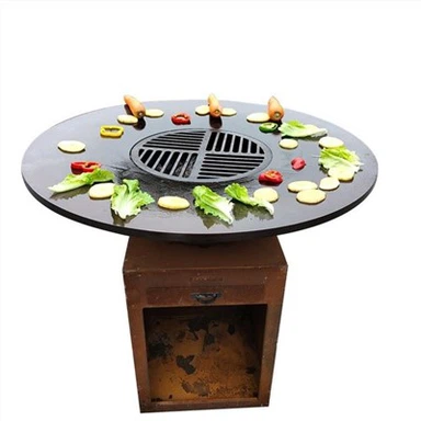 Τετράγωνη ψησταριά BBQ