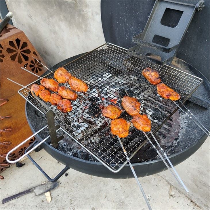 Bbq Pit Grill Fire