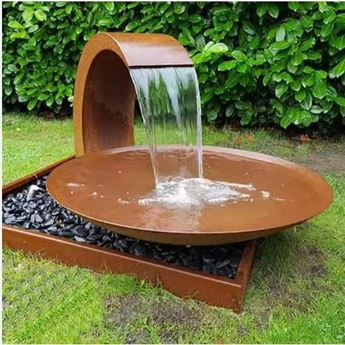Factory High Quality Rusty Metal Water Fountain