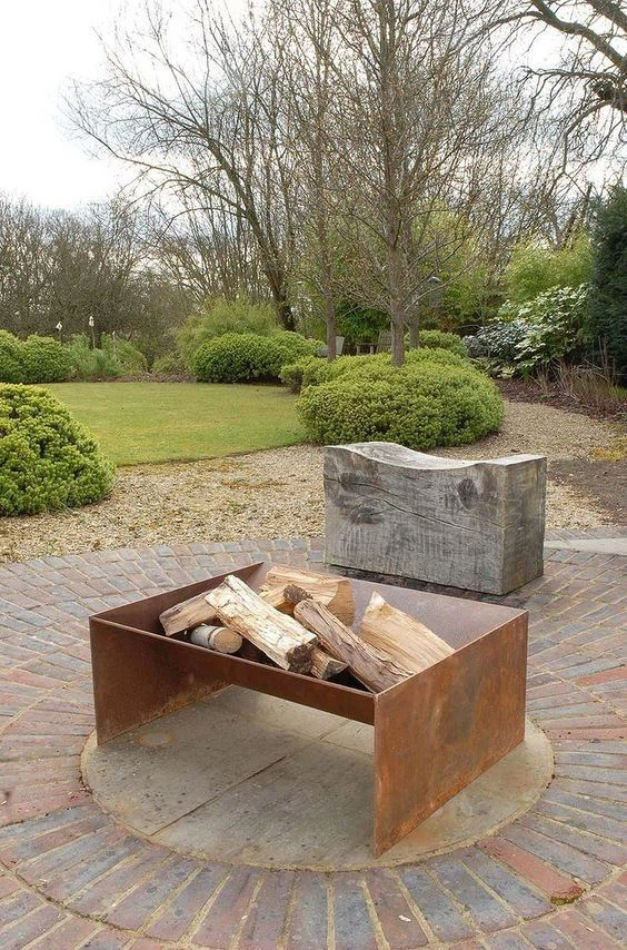 Geometric Firepit