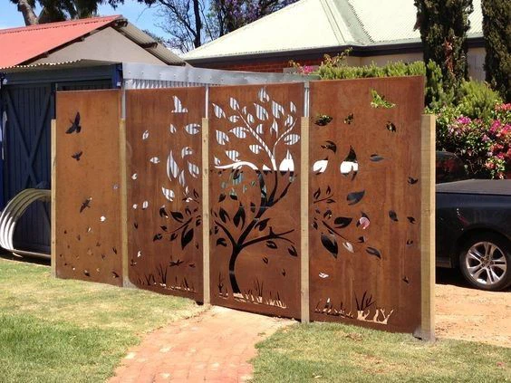 Laser-cut Pattern Screen