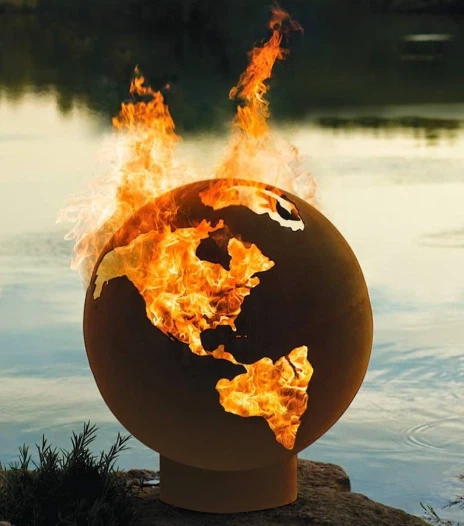 Outdoor Bonfire Fireball