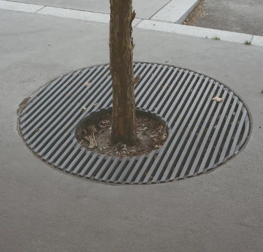 Κάλυμμα προστασίας δέντρων πεζοδρομίων