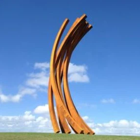 Corten Steel Sculptures For Garden Decorative