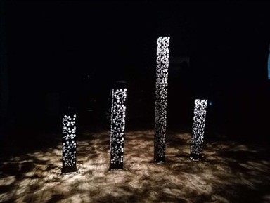 Μικρό -διαρκετό Bollard Light Box - Ιδανικό για φωτισμό αίθριο