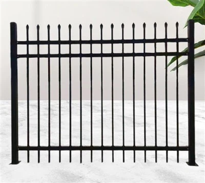 Φράχτης συγκόλλησης σιδήρου στην αυλή