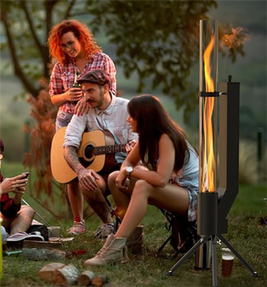 Pellet Sove Fire Peating