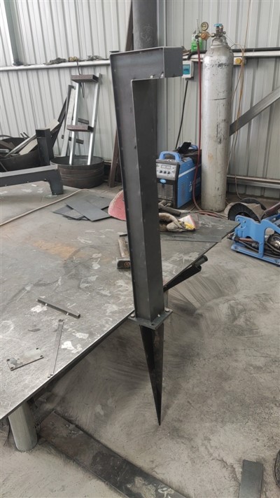 Weathering Steel Corten Steel Κάθετο φως κήπου
