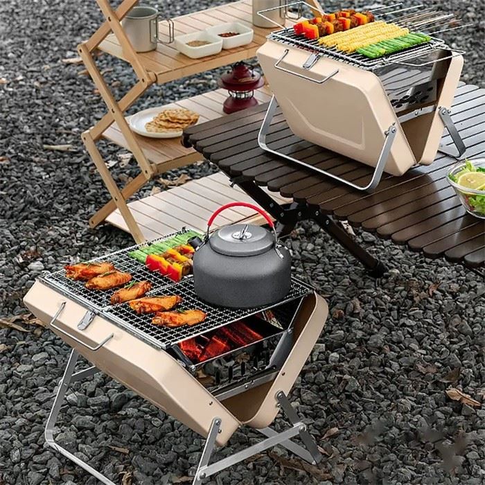 Tiny Suitcase BBQ Grill
